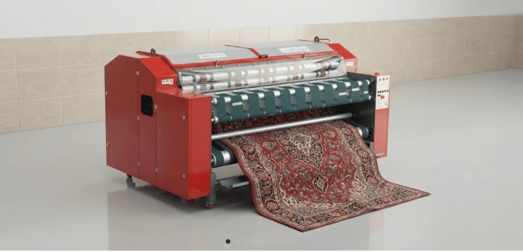 Profesyonel otomatik halı yıkama makinesi ile derinlemesine temizlik